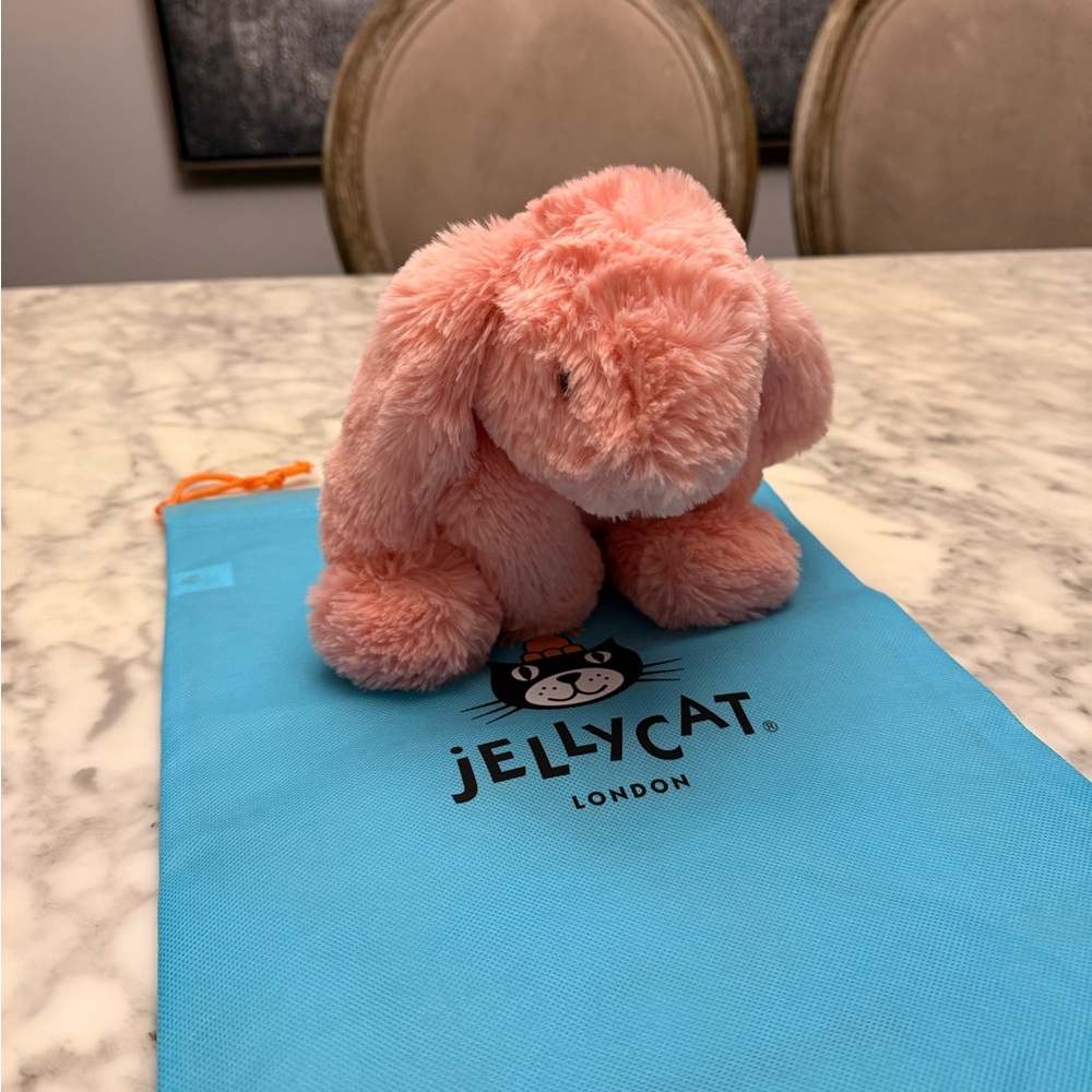 Jellycat Apricot Smudge Rabbit - Picture 5 of 5